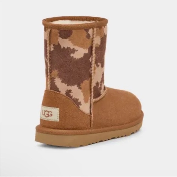 UGG classic mini jagged camo boots sz 4 nwb - Picture 3 of 4